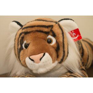 Bengal Tiger Extra Large 30”  Realistic Plush Stuffed Animal Toy Aurora 2018